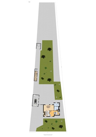 Floorplan - Onderdijk 6B, 4845 EK Wagenberg